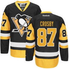 Sidney Crosby Pittsburgh Penguins Black/Gold Alternate Jersey