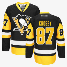 Sidney Crosby Pittsburgh Penguins Black/Gold Alternate Jersey - Women