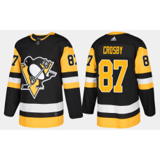 Pittsburgh Penguins #87 Sidney Crosby Home Black Jersey