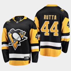 Jan Rutta Pittsburgh Penguins 2022 Home Breakaway Player Black Jersey