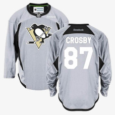Sidney Crosby Pittsburgh Penguins Grey Practice Jersey
