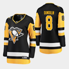 Women's Pittsburgh Penguins Brian Dumoulin #8 2018-19 Black Fanatics Breakaway STRONGER THAN HATE Home Jersey
